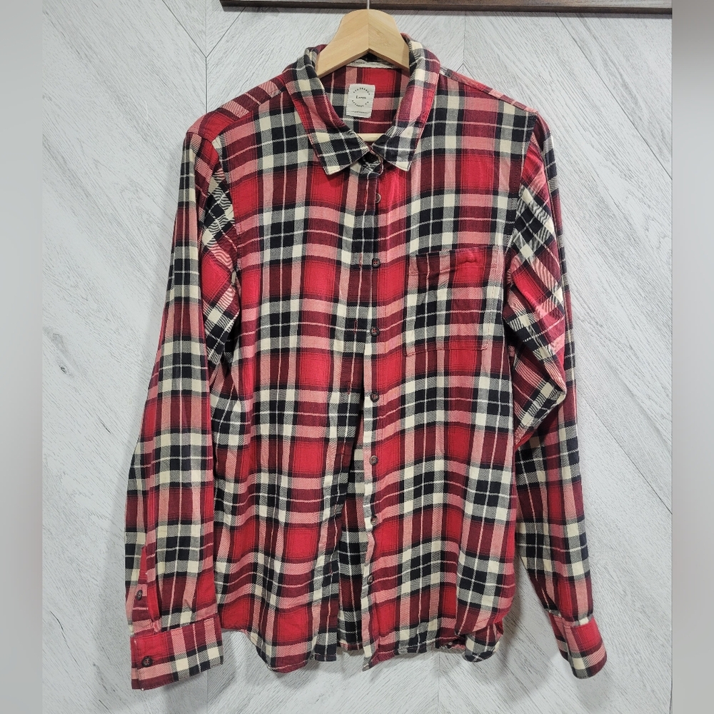 Ladies RDS Red Dragon Plaid Shirt